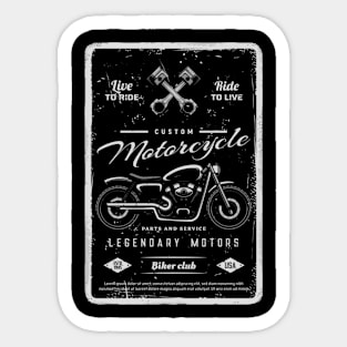 motorcycle Sticker